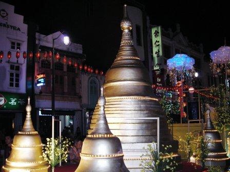 float from thailand at the singapore tooh relic museum