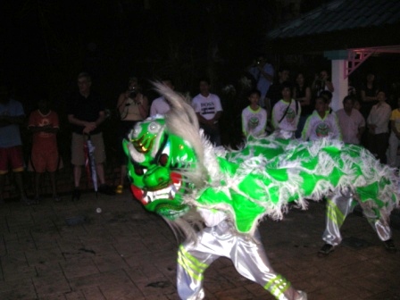 green lion