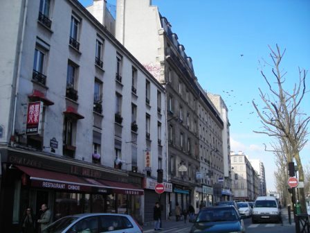 street in belleville chinatown