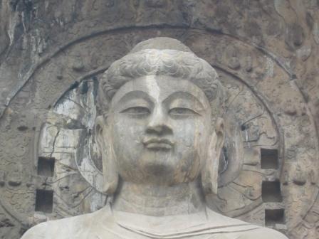 longmen grottoe wu zhe tian buddha