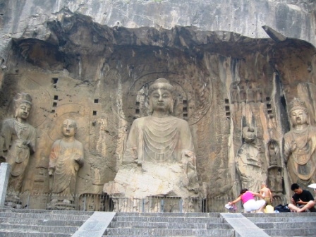 longmen grotto wu zhe tian